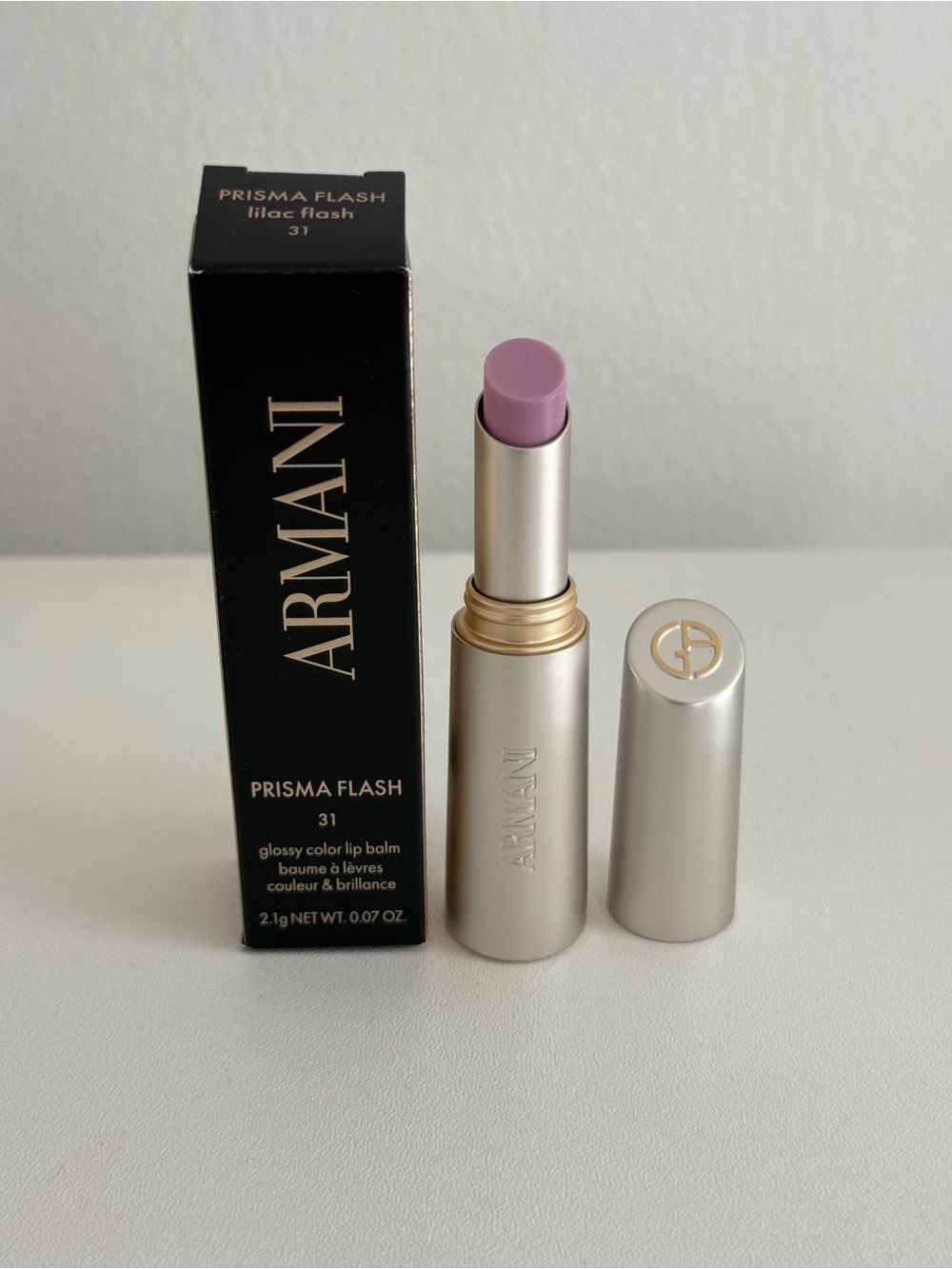 Giorgio Armani Prisma Flash Lip Balm 31 Lilac Flash